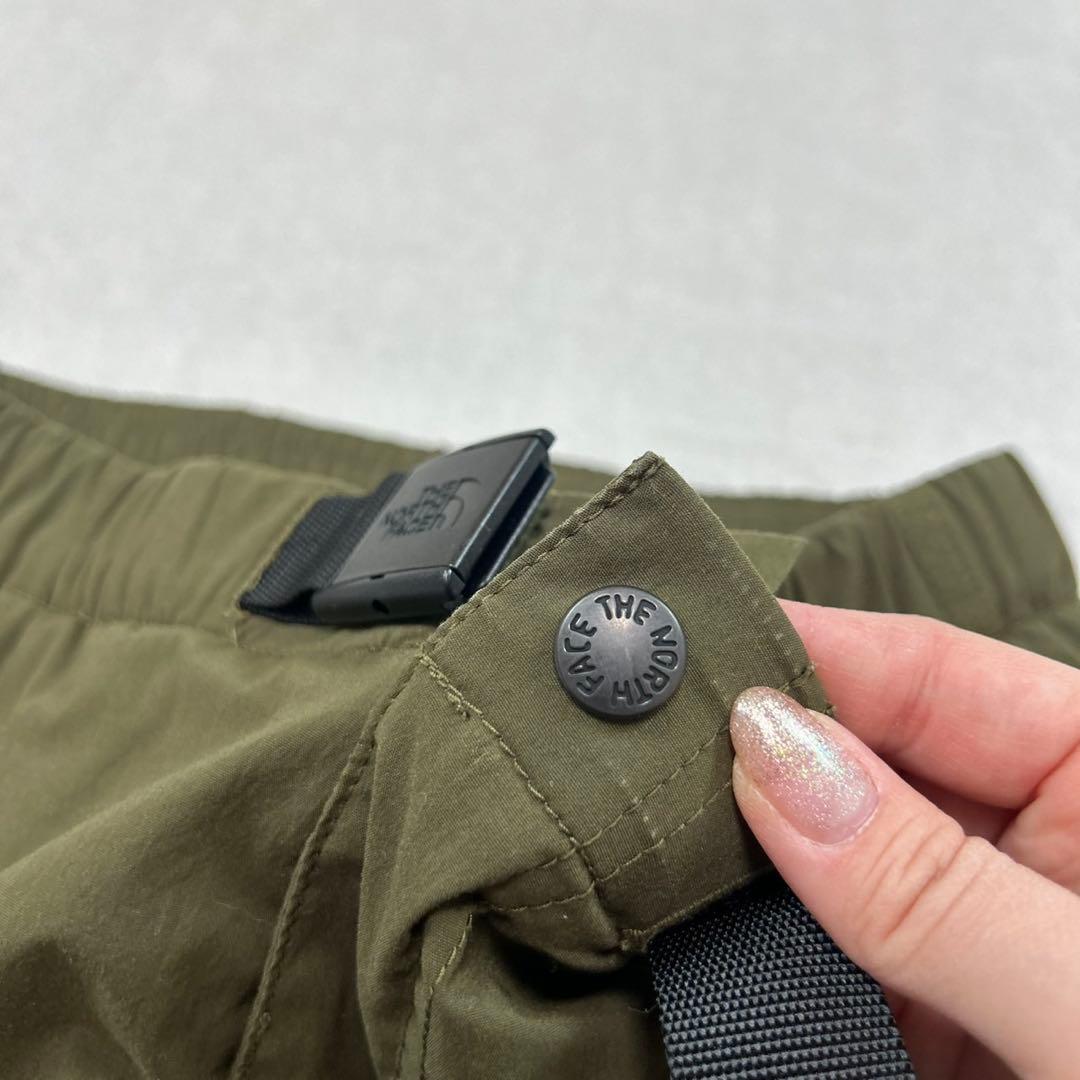 K135 美品 M ザノースフェイス 高い保温性 ロゴ刺繍 パンツ メンズ