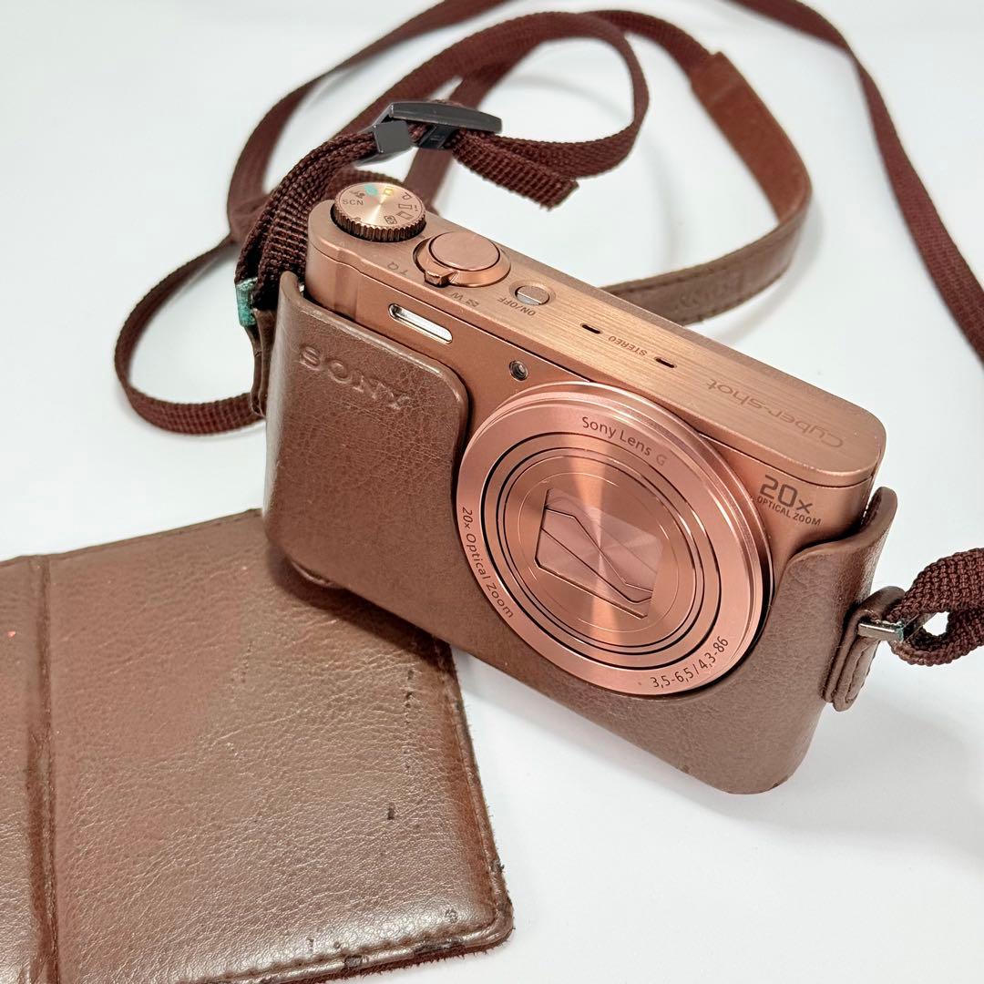 SONY Cyber-shot DSC-WX300 ブラウン 外箱・純正ケース付