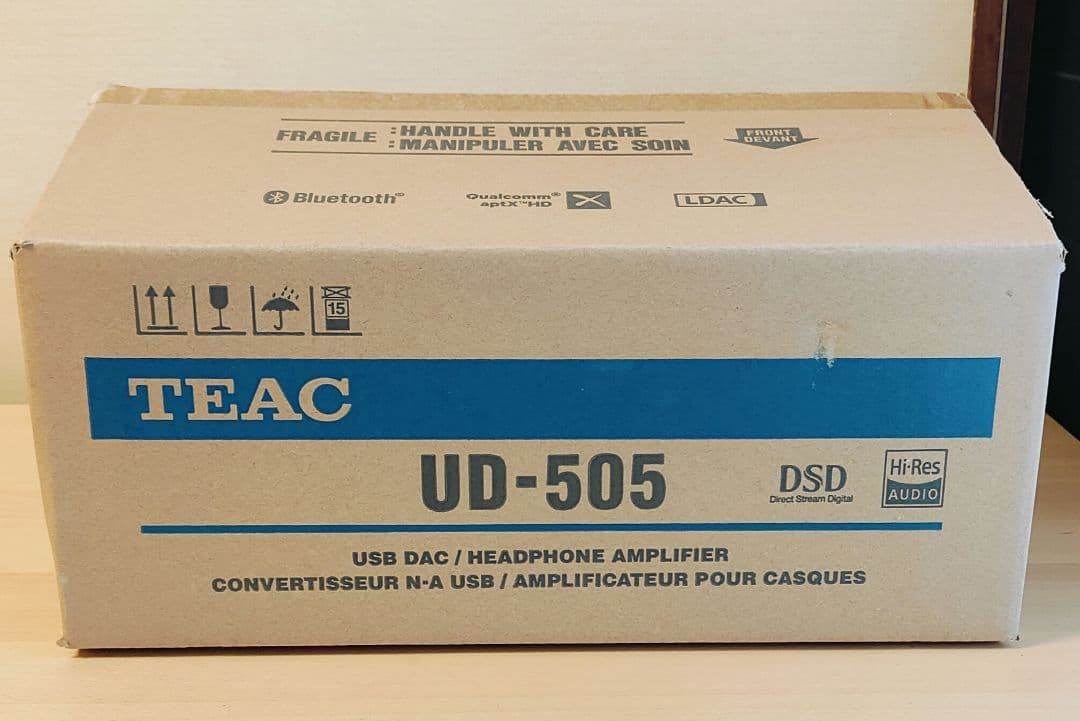 UD-505 USB DAC/ヘッドホンアンプ　TEAC ティアック