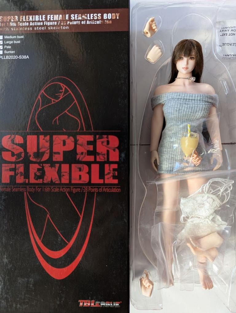 TBLeague S38A オリジナルヘッド＆衣装付き シームレス 人形