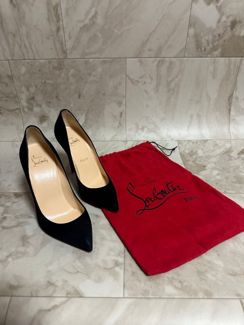 Christian Louboutin ルブタン　ヒール　ブラック　サイズ37 パンプス｜クリスチャン ルブタン【公式オンラインブティック】