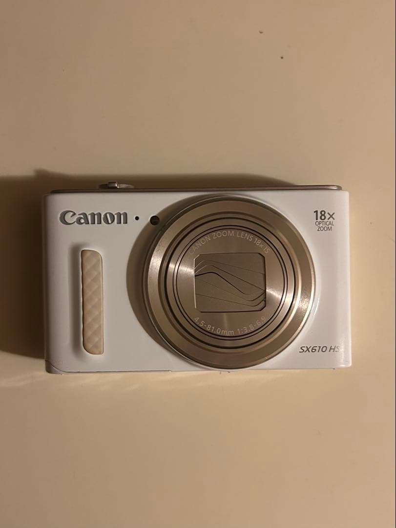 Canon SX610 HS ホワイト 18倍光学ズーム