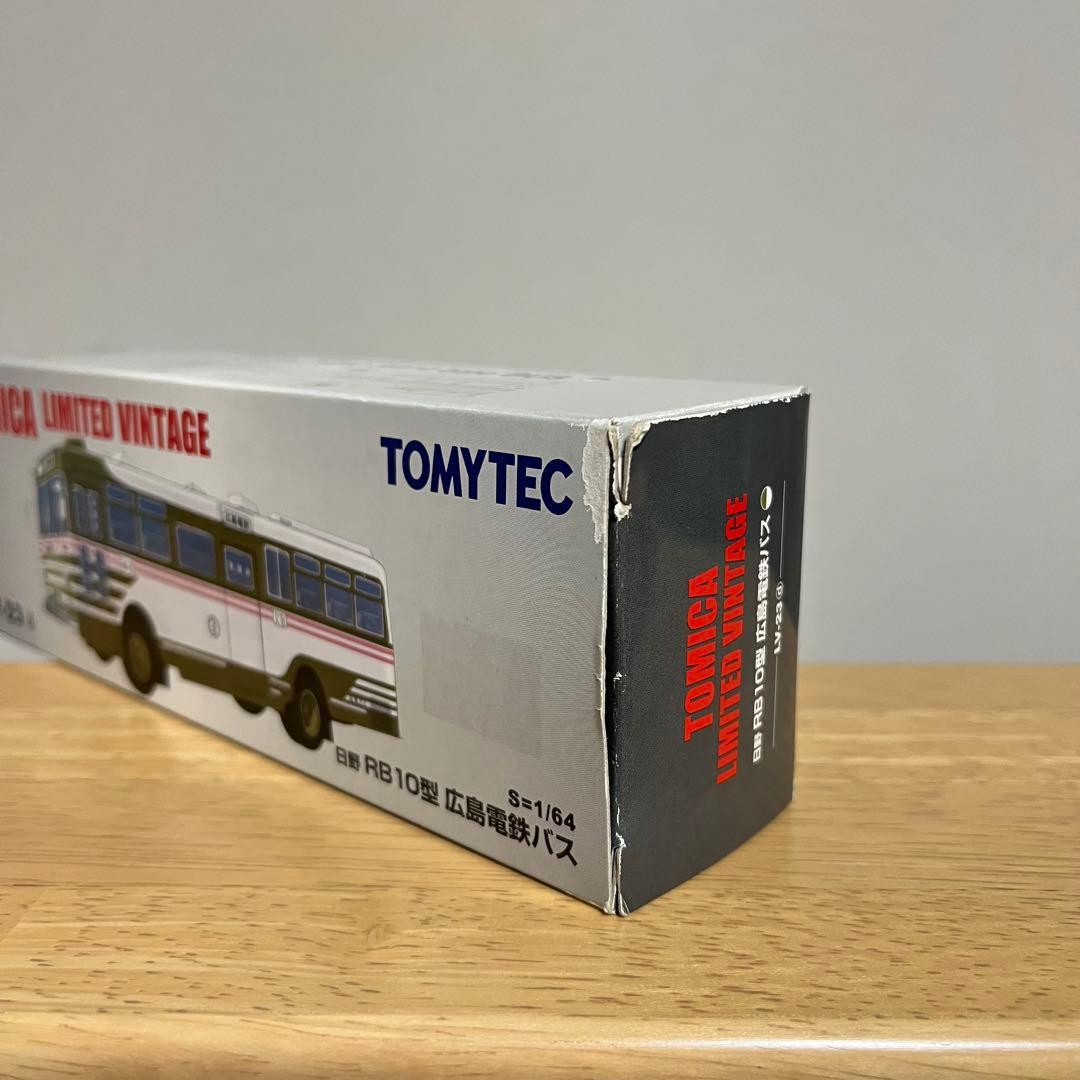 トミカリミテッドヴィンテージ LV-23 広島電鉄 バス 日野 RB10型