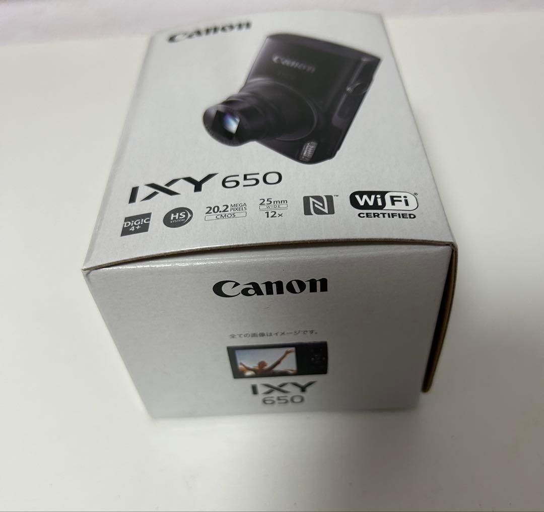 【新品未開封】Canon IXY650 コンパクトデジタルカメラ ブラック