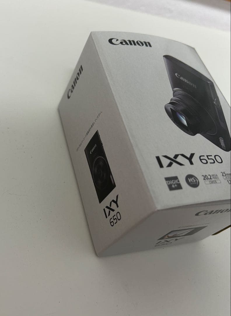 【新品未開封】Canon IXY650 コンパクトデジタルカメラ ブラック