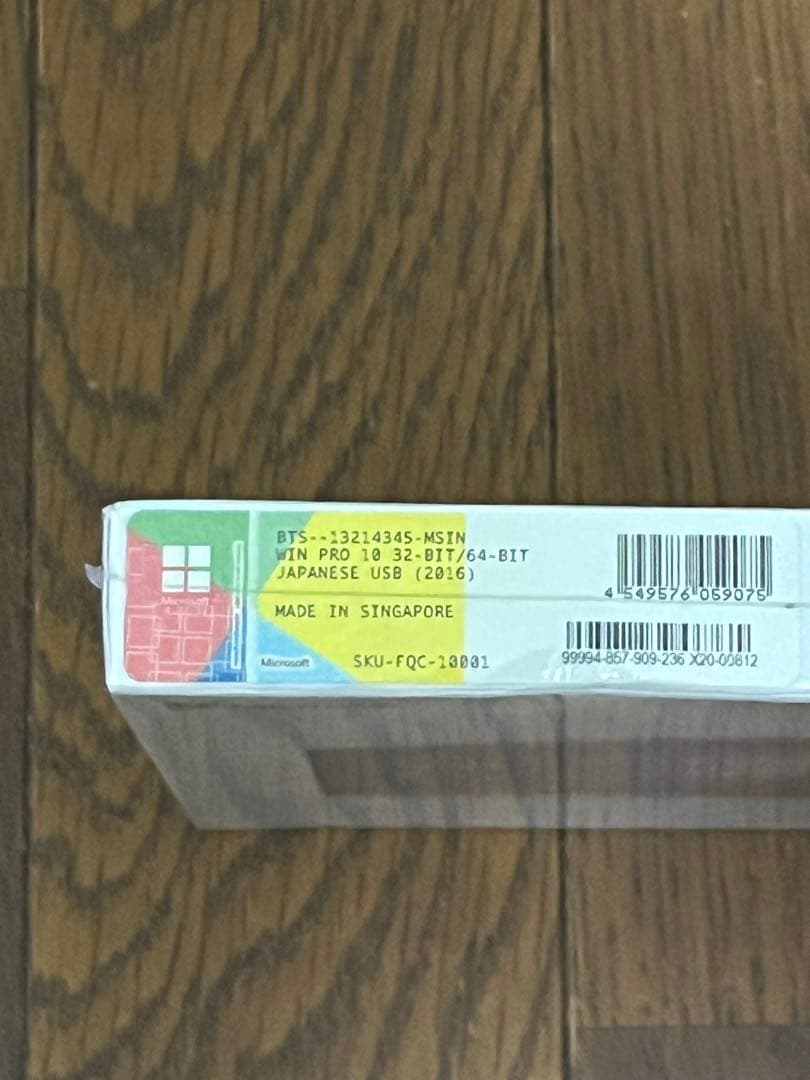 【未開封】Microsoft Windows 10 Pro USB 3.0