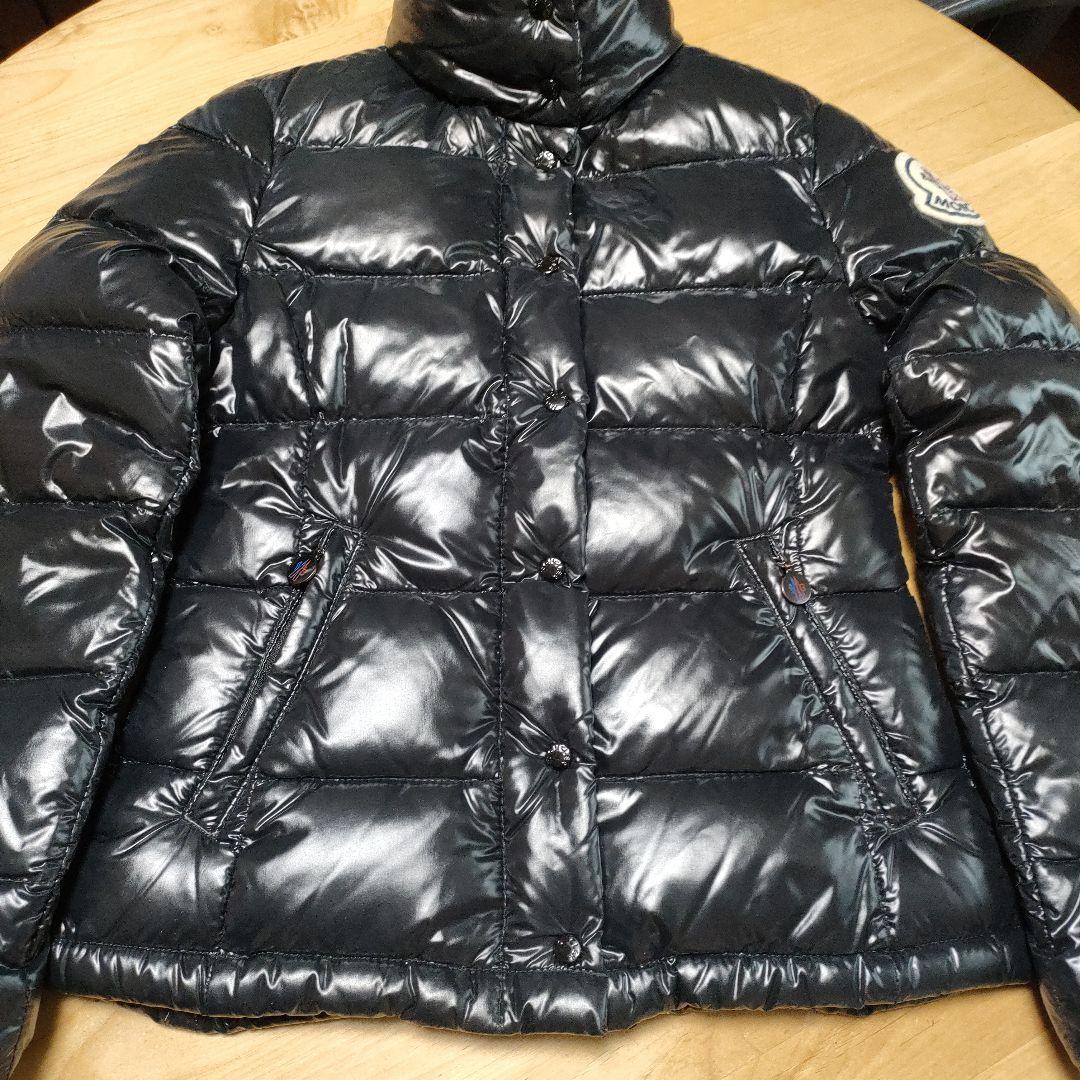 美品✨モンクレール MONCLER CLAIRE ダウン デカロゴワッペン 00