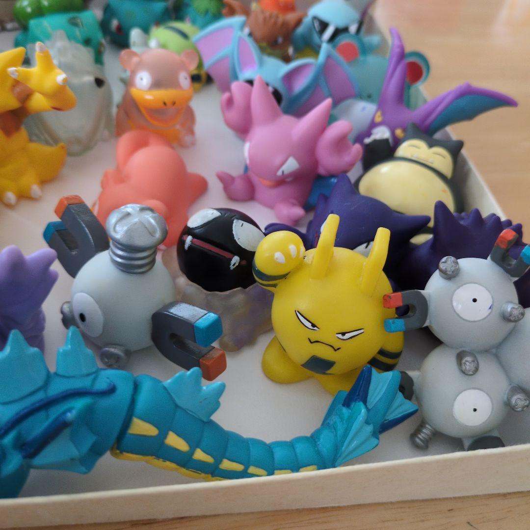 ポケモン フィギュア 指人形セット 57個＋ミュウツーフィギュア 平成
