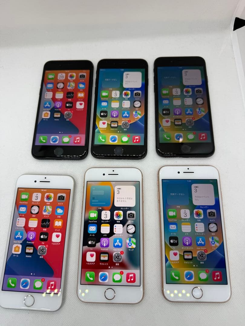 6台セットIphone 8 64GB
