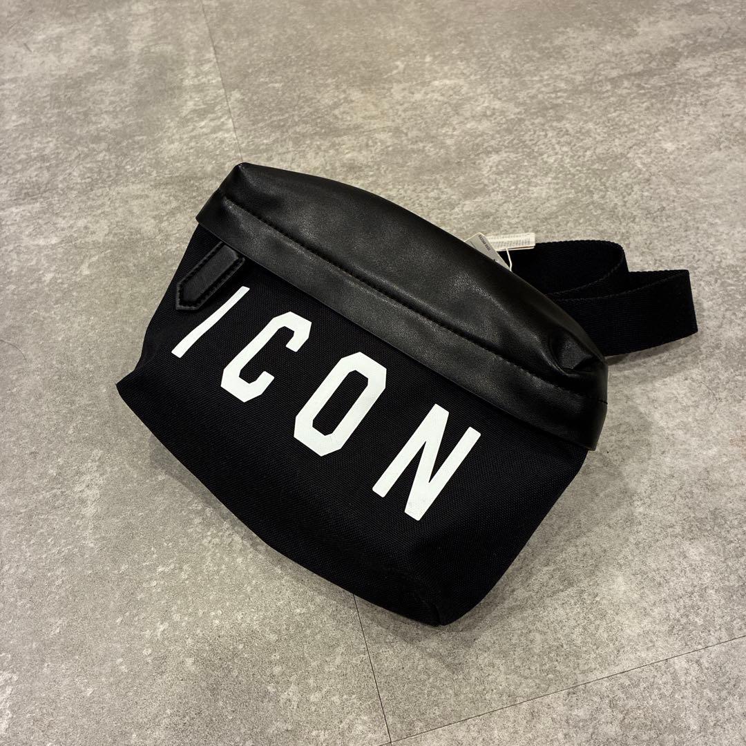 新品　DSQUARED2 アイコン ボディバッグ 牛革　レザー 新品 DSQUARED2 アイコン ボディバッグ 牛革 レザー