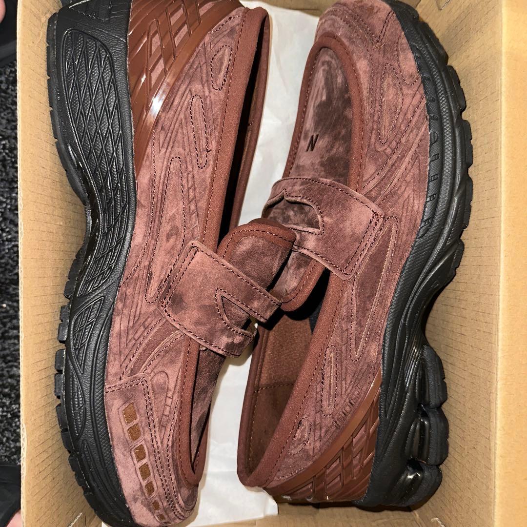 New Balance 1906L ローファー ブラウン スエード 厚底 箱あり - メルカリ