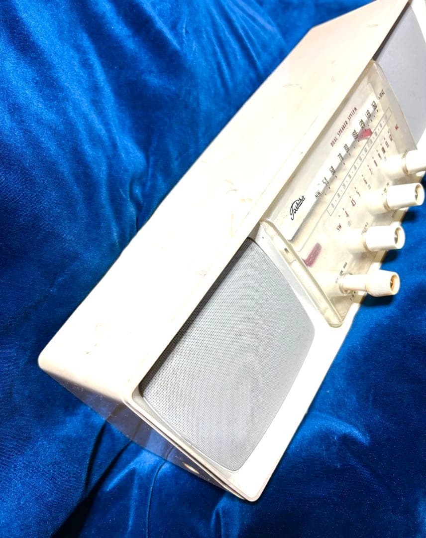 ★【東芝「かなりやRS」真空管ラジオ「5ZL-507形」★ 昭和レトロ★希少品★