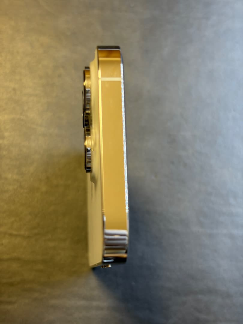 iPhone14Pro シルバー128G+TORRASゼンマイ式ケース