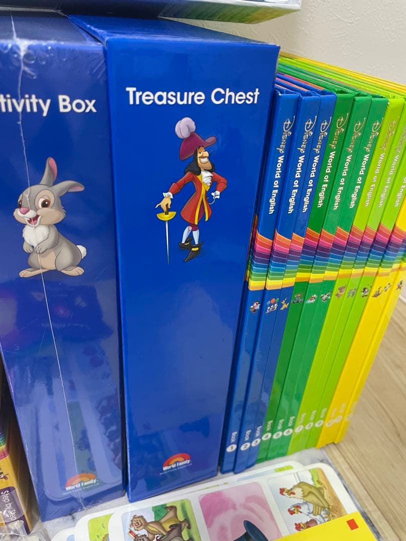 DWE ディズニー英語システム メインプログラムフルセット ほぼ未使用