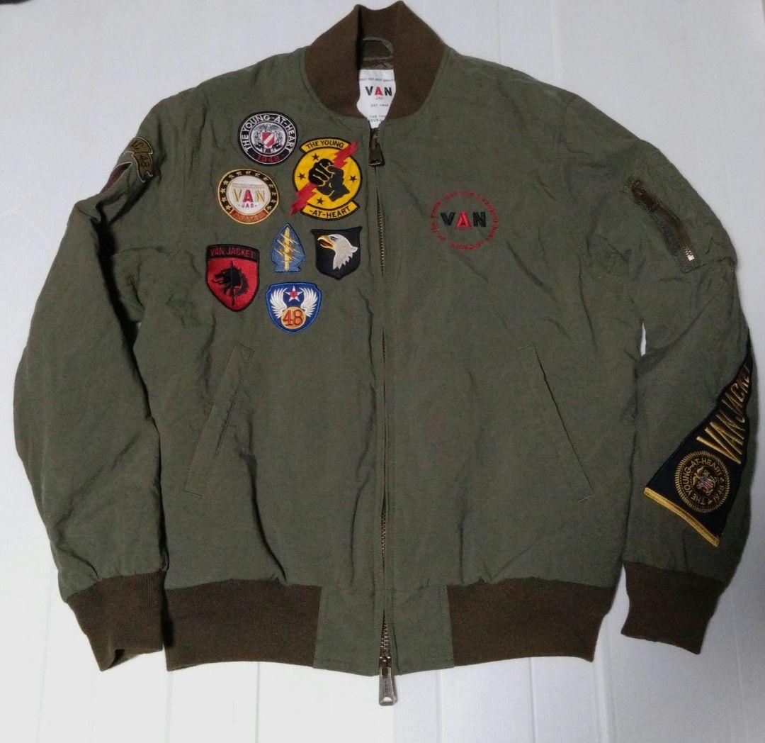 ★VANJAC　ヴァンヂャケット　エンブロイダリーMA-1／中綿入り／フルデコ★ 2026年最新】VAN JAC ジャケット ma-1の人気アイテム - メルカリ