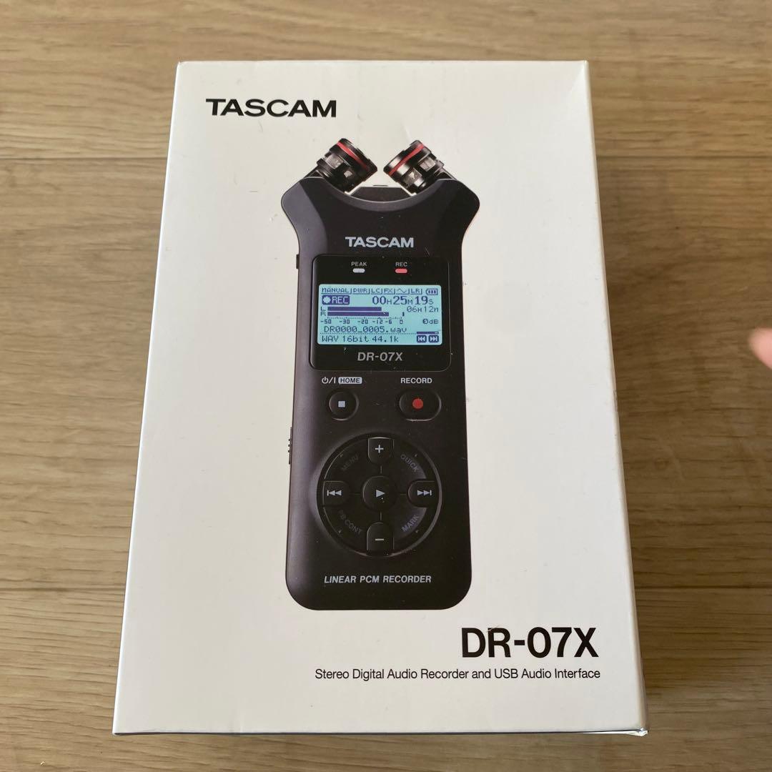 TASCAM DR-07X ハンディーレコーダー
