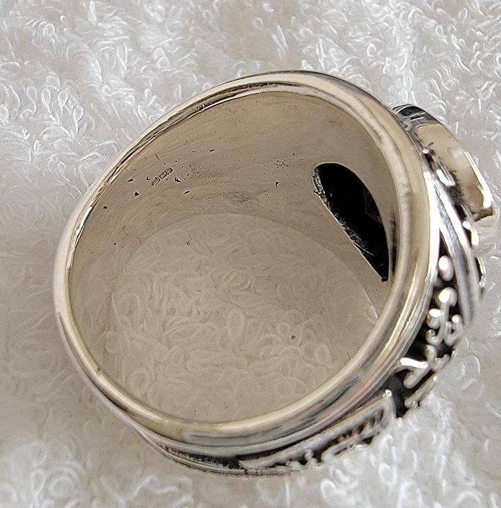 Hide + A&G 石付きカレッジリング シルバー925 22号 - メルカリ