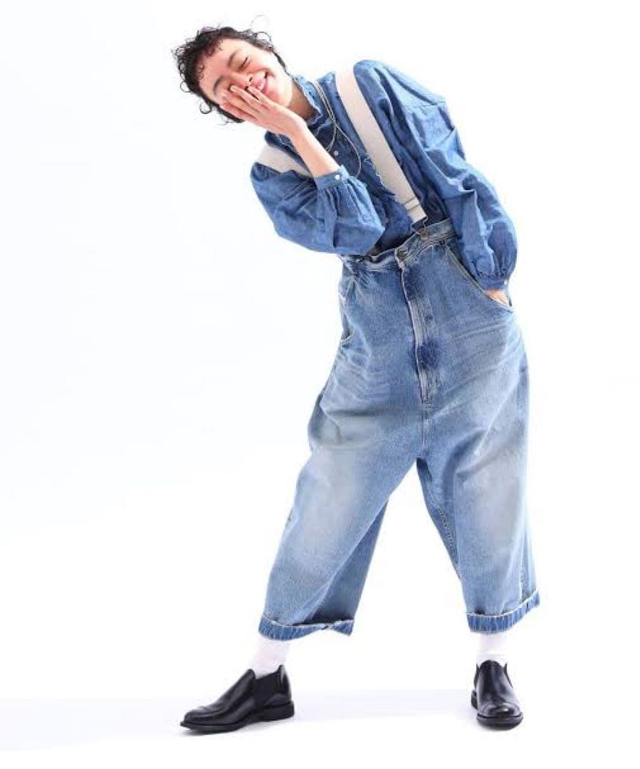 journal standard luxe ビッグ5PKキュロット ブルー - メルカリ