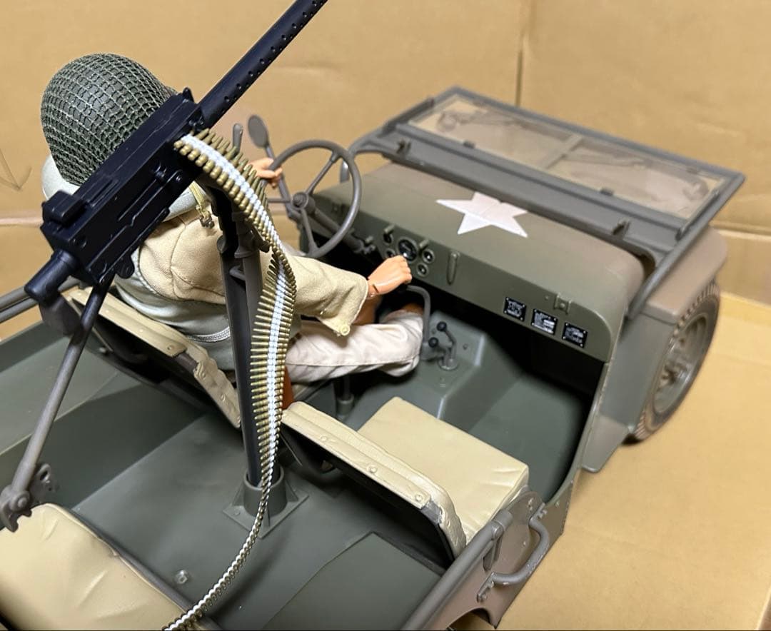WILLYS JEEP 1/6サイズ ジープ フィギュア付き - メルカリ