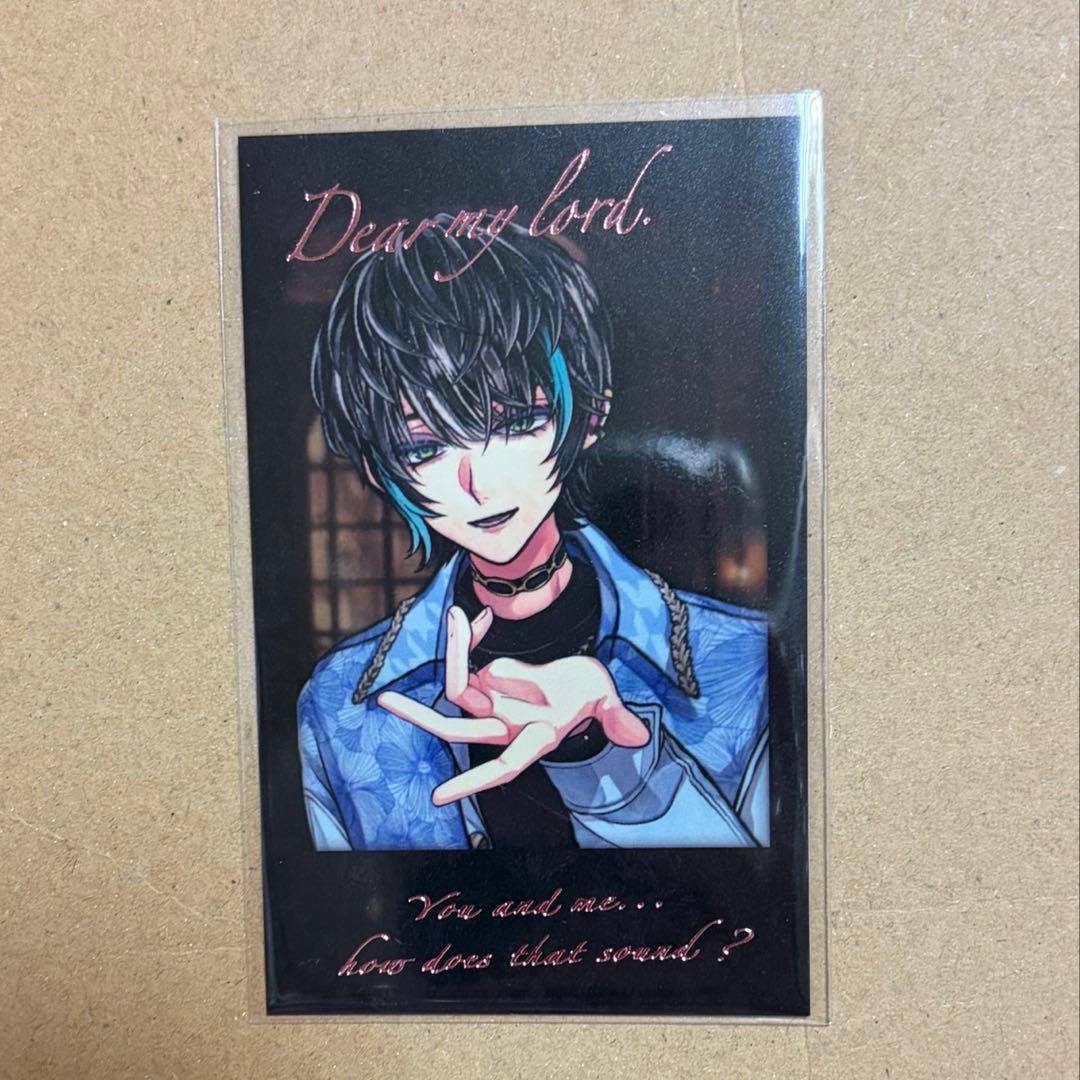 あくねこ バレンタイン チェキ風カード ベレン 箔押し - メルカリ