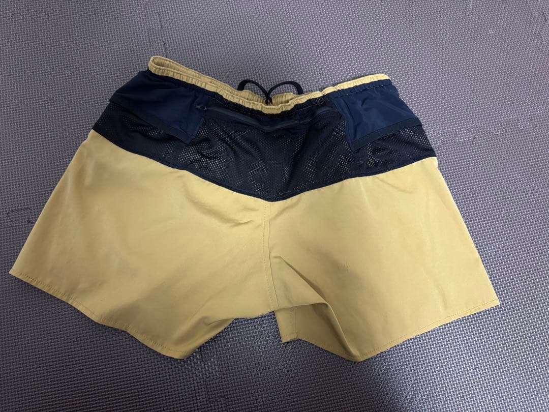 RUY 5PocketRaceShortPants XL GOLD ウォーキング・ランニングウェア