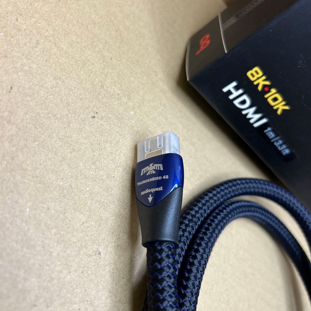 AudioQuest HDMIケーブル ブラック THU48G/1M