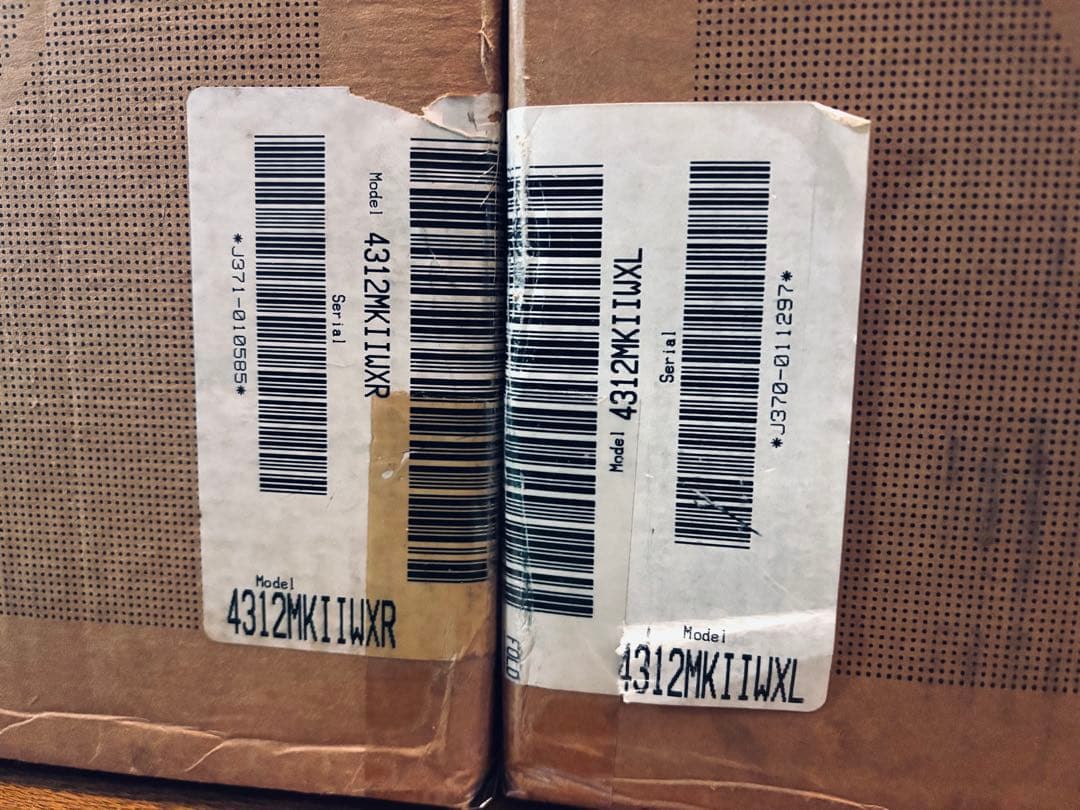 KUROJBL 4312MkⅡWX 左側のみ美品ガリなし元箱ありオマケあり