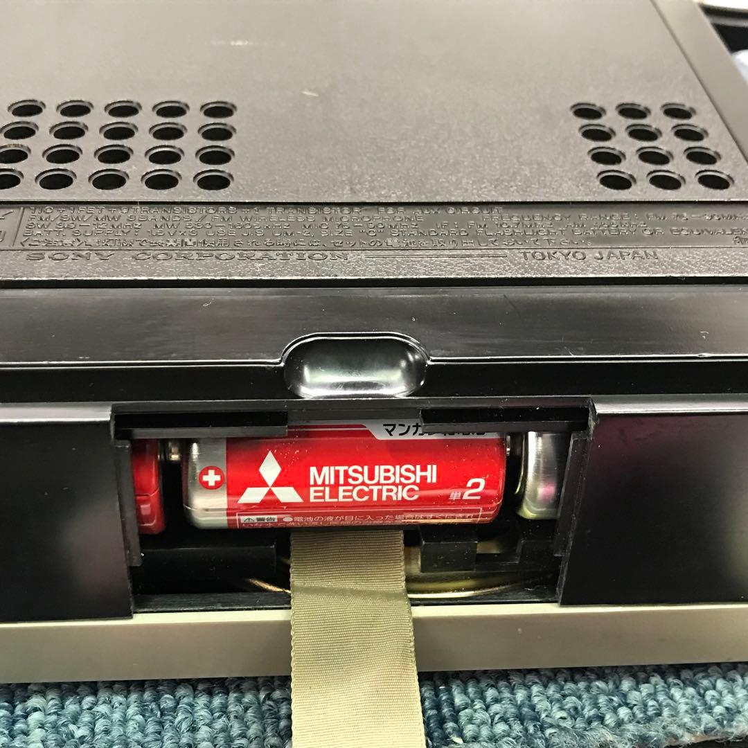 動作品 SONY ICF-5500 ラジオ