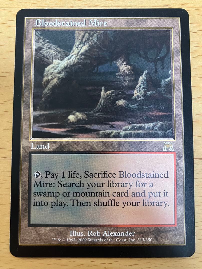 血染めのぬかるみ Bloodstained Mire オンスロート 英語1枚 血染めのぬかるみ/Bloodstained Mire《英語》【ONS】