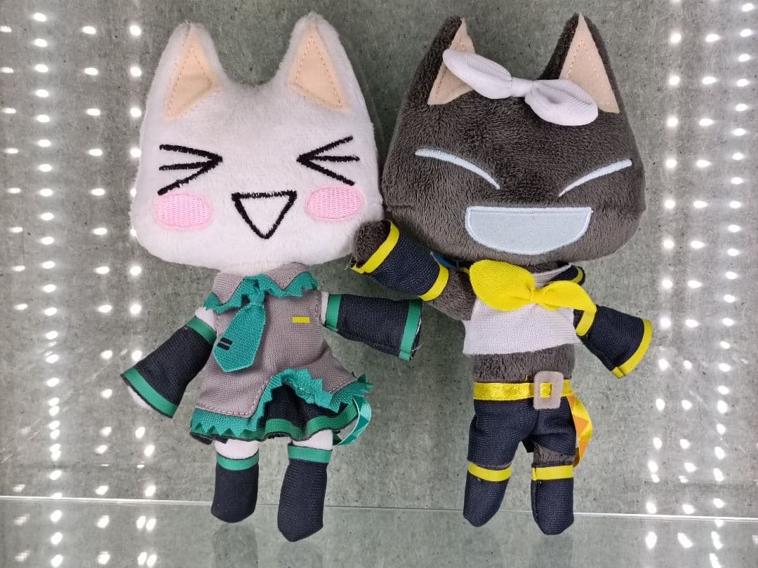 どこでもいっしょ 初音ミク コラボ マスコットぬいぐるみ 鏡音リン