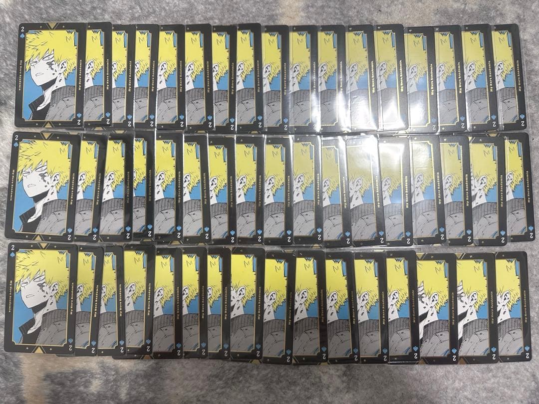 爆豪勝己 ヒロアカ展 トランプ 50枚