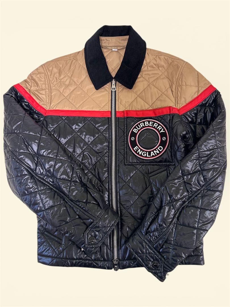 BURBERRY キルティング ジャケット ワッペン ナイロン BURBERRY キルティング ジャケット ワッペン ナイロン - メルカリ