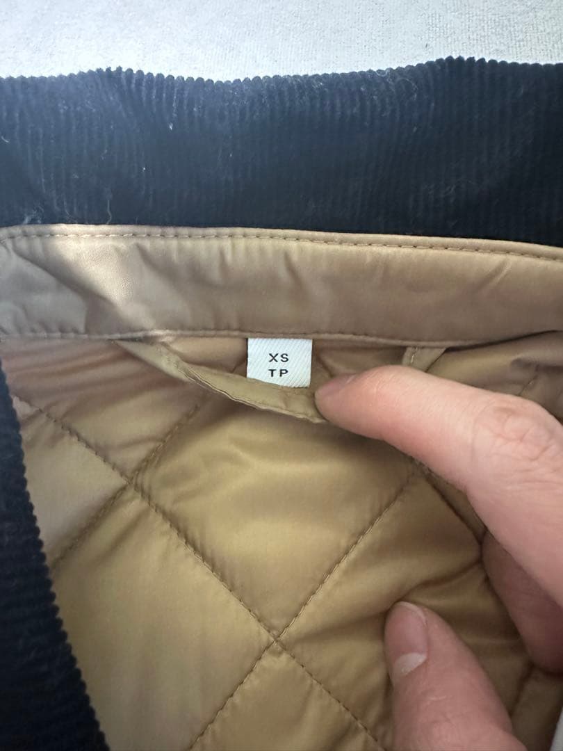 BURBERRY キルティング ジャケット ワッペン ナイロン - メルカリ