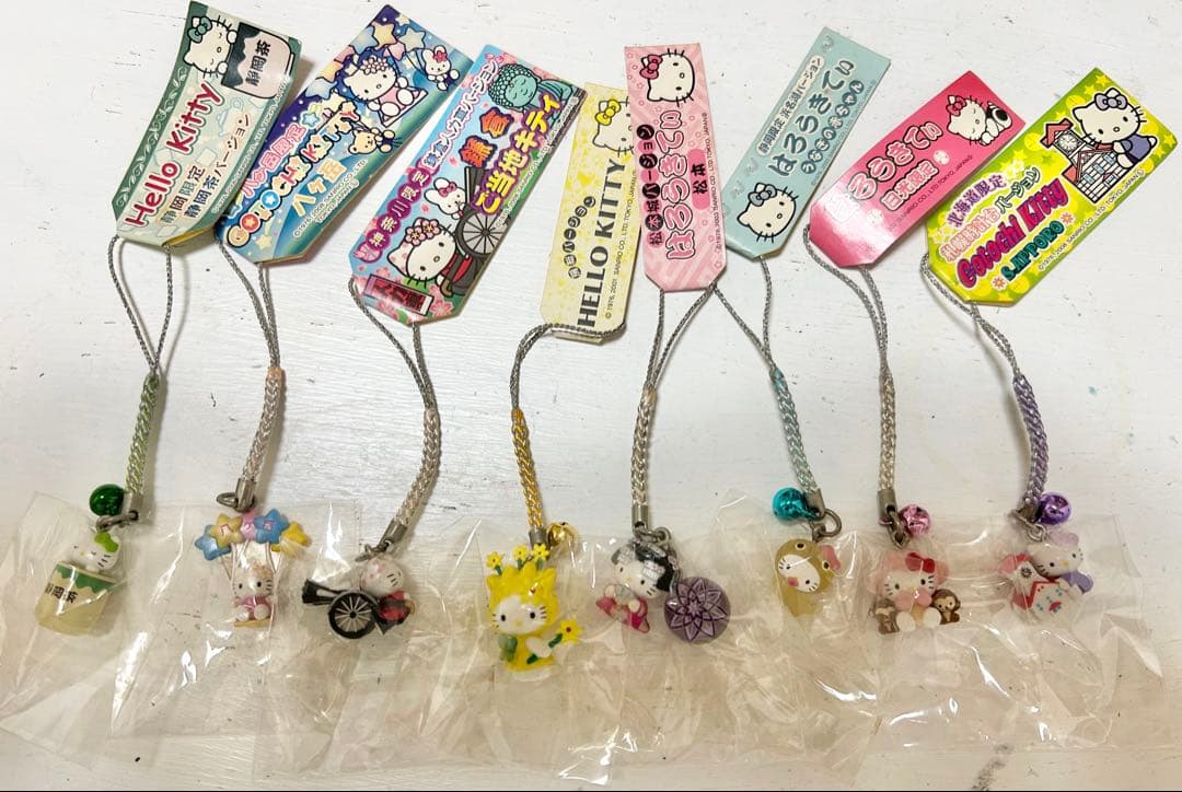 希少レア】ご当地ハローキティ キティちゃん ストラップまとめ売り22