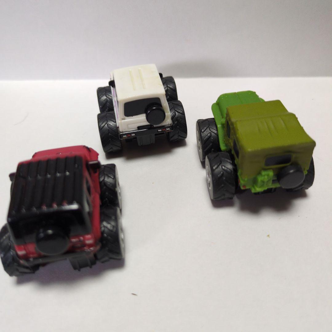 アサヒワンダ景品「ワイルドラリー」プルバックカー3台 - メルカリ