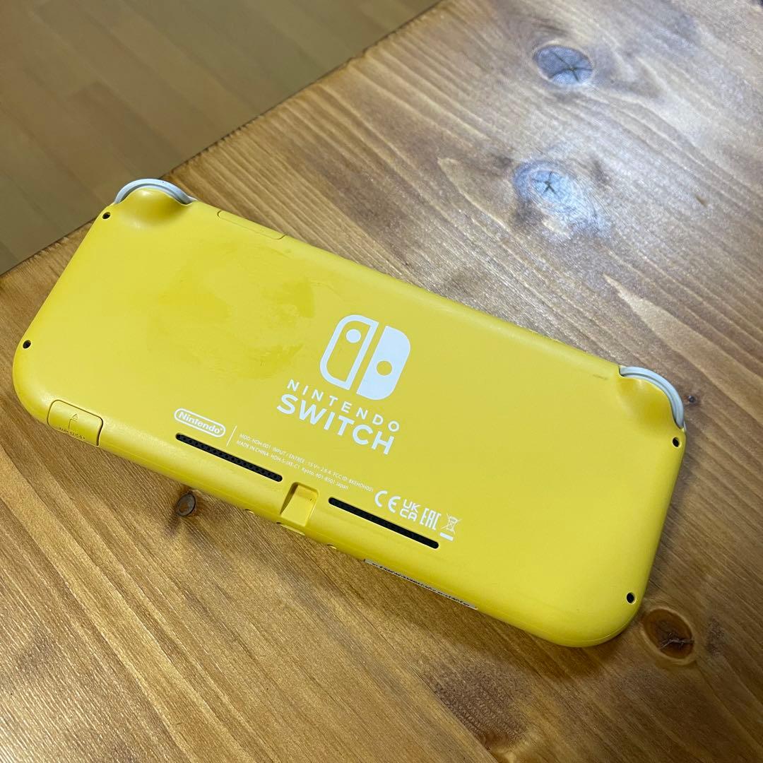 新品充電器付き】Nintendo Switch Lite イエロー 本体 - メルカリ