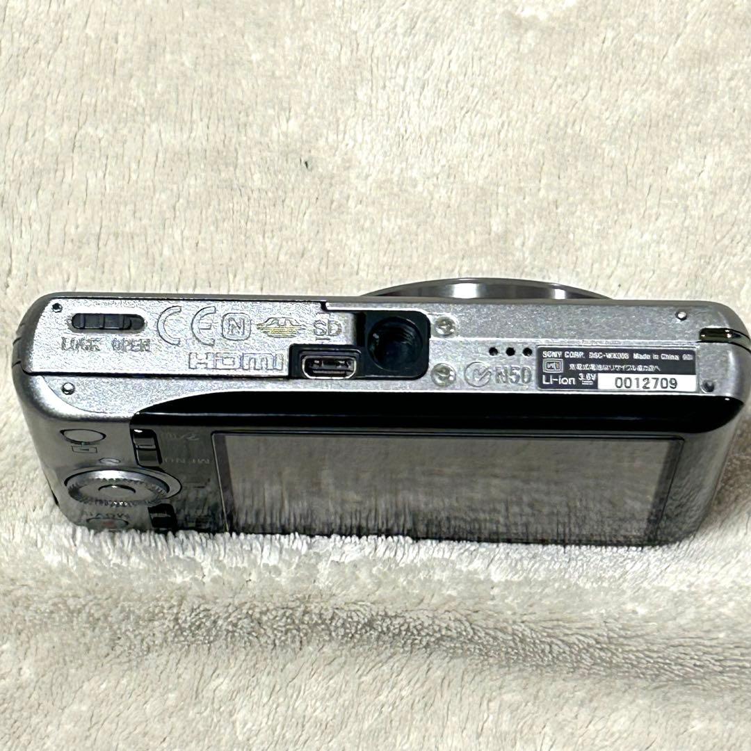 【極美品 動作確認済】SONY サイバーショット DSC-WX200 シルバー