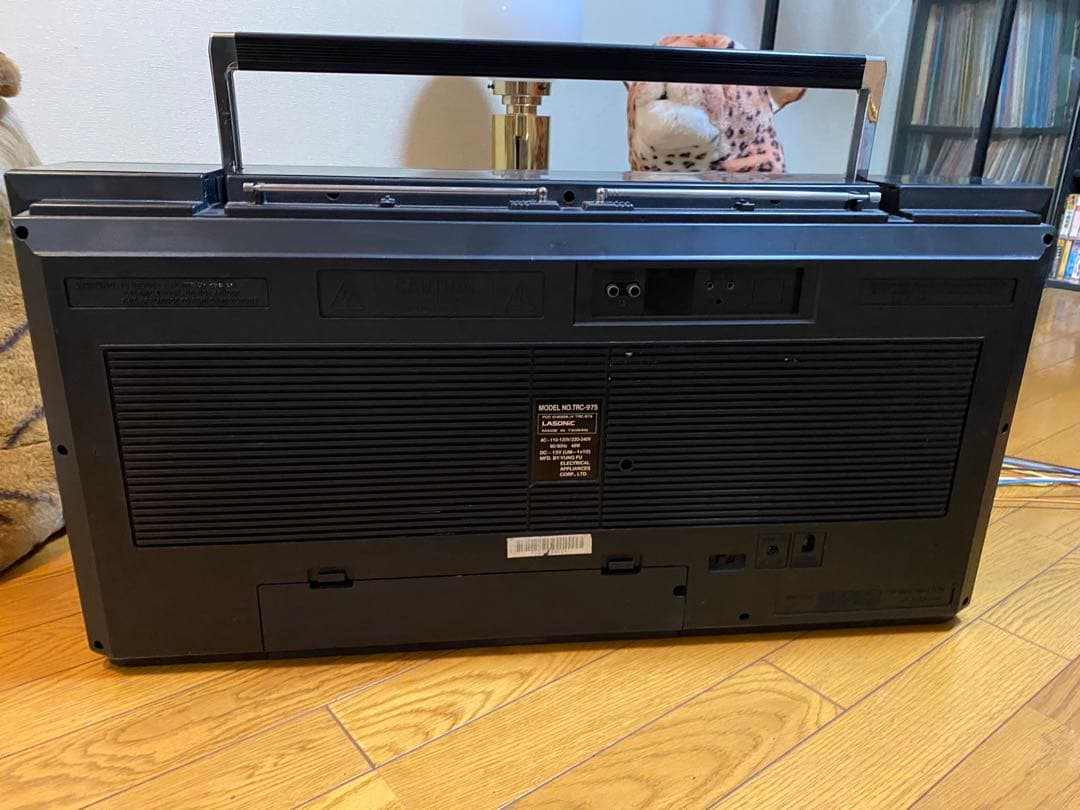 D*R様 稀少‼️昭和　歩行者天国　大型ダブルラジカセ　Lasonic TRC-