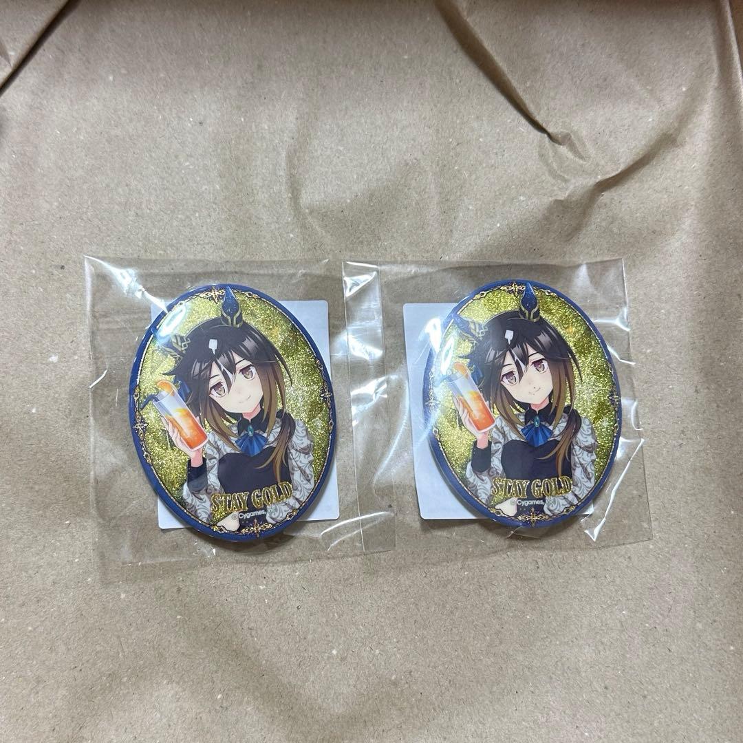 ステイゴールド ウマ娘 缶バッジ 2個セット - メルカリ