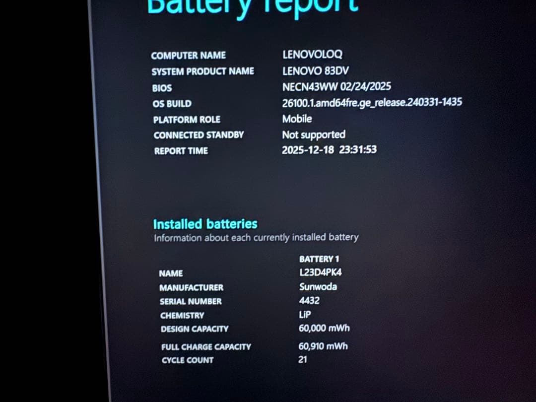 Lenovo LOQ 15IRX9 - ルナグレー