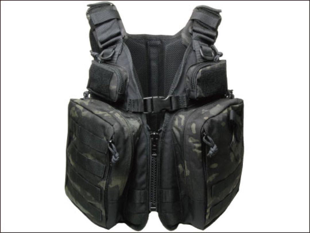 サブロック SUBROC V-one VEST/ マルチカムブラック 付属品付き - メルカリ