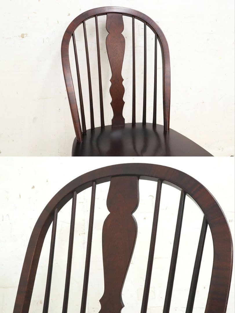 展示品！【北海道民芸家具】HM266・ウィンザーチェア①◇樺材・椅子