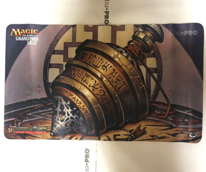 師範の占い独楽 mtg プレイマット 師範の占い独楽 mtg プレイマット