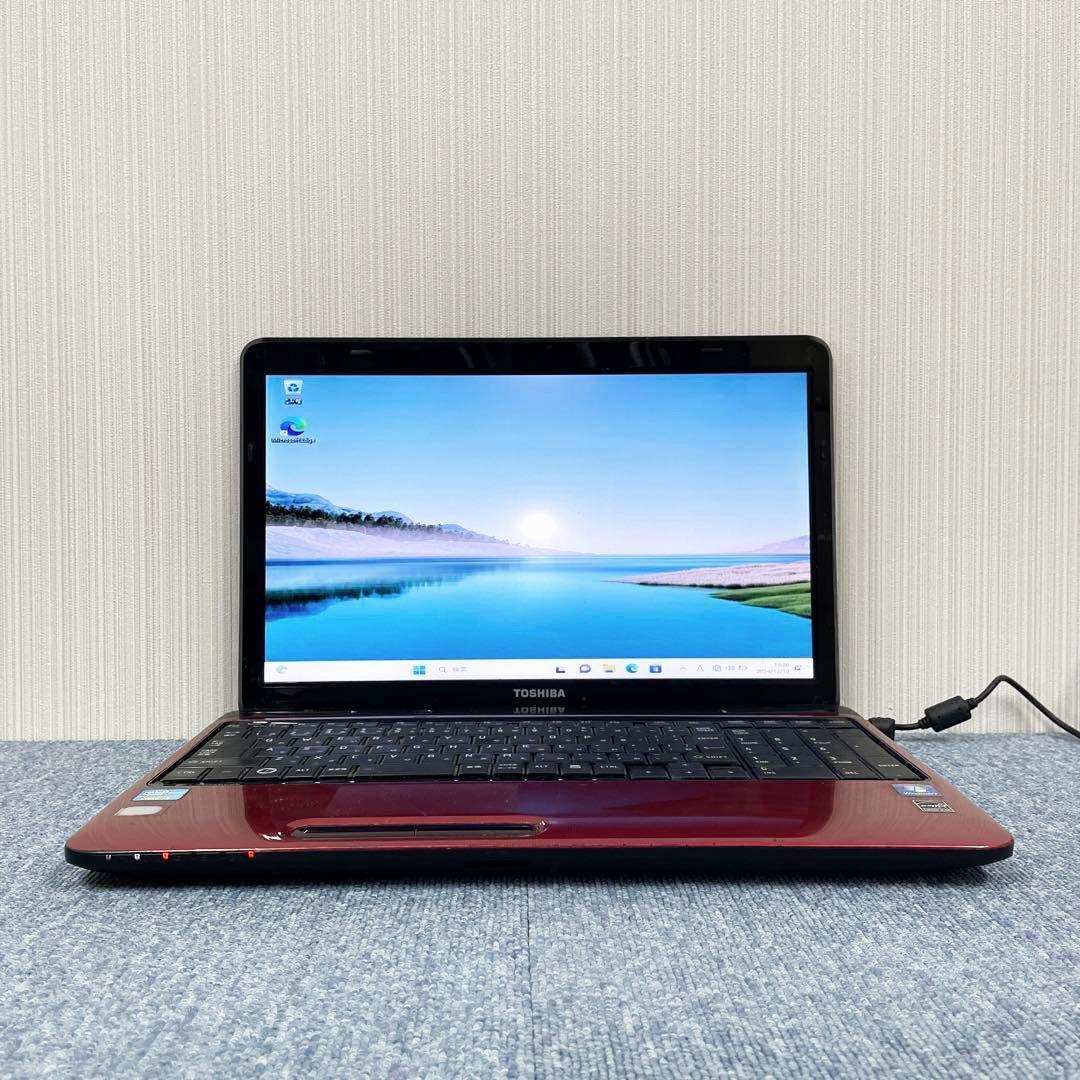 東芝dynabook　ノートパソコン　オフィス付き　爆速HDD搭載　初期設定済み