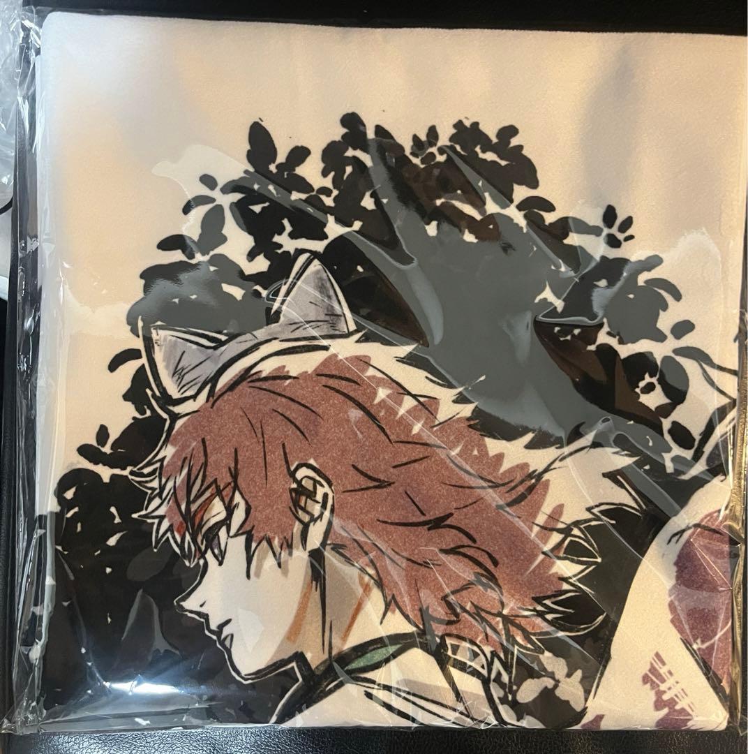 鬼滅の刃 柱展 柱描き下ろしイラスト 大判タオル 冨岡義勇・錆兎