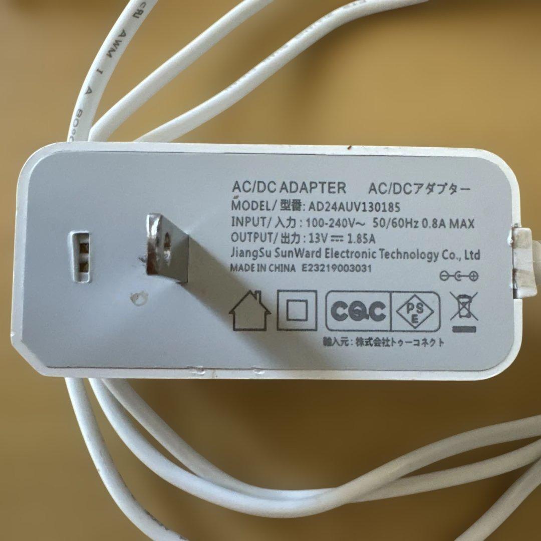 ジャンク品】エアドッグ Airdog X3S 空気清浄機ACアダプタのみ 故障