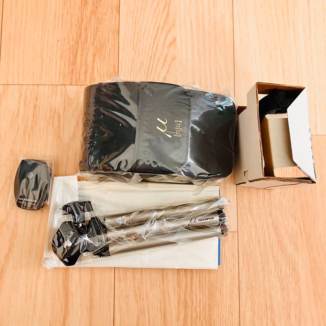 未使用　箱付　OLYMPUS mju ZOOM 115 DELUXE 付属品付