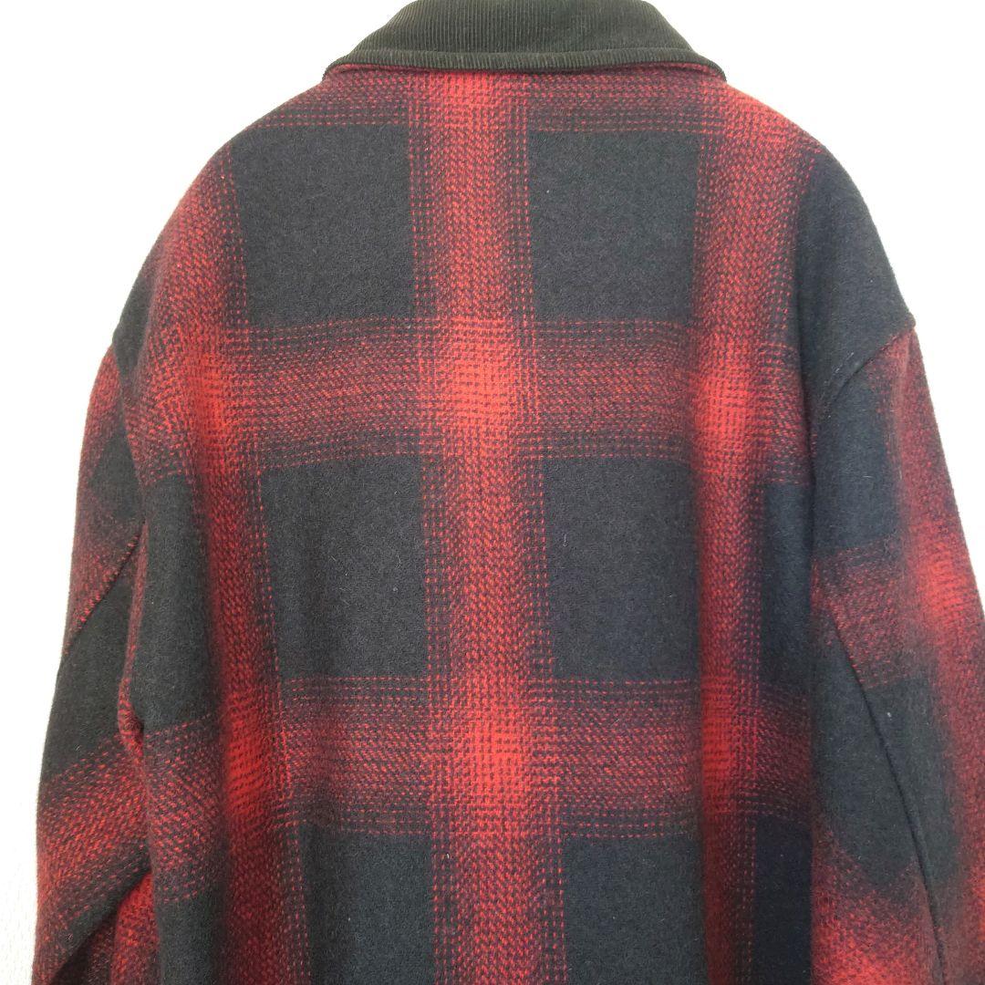 フェールラーベン ジャケット ウール100 オンブレチェックくるみボタンLL