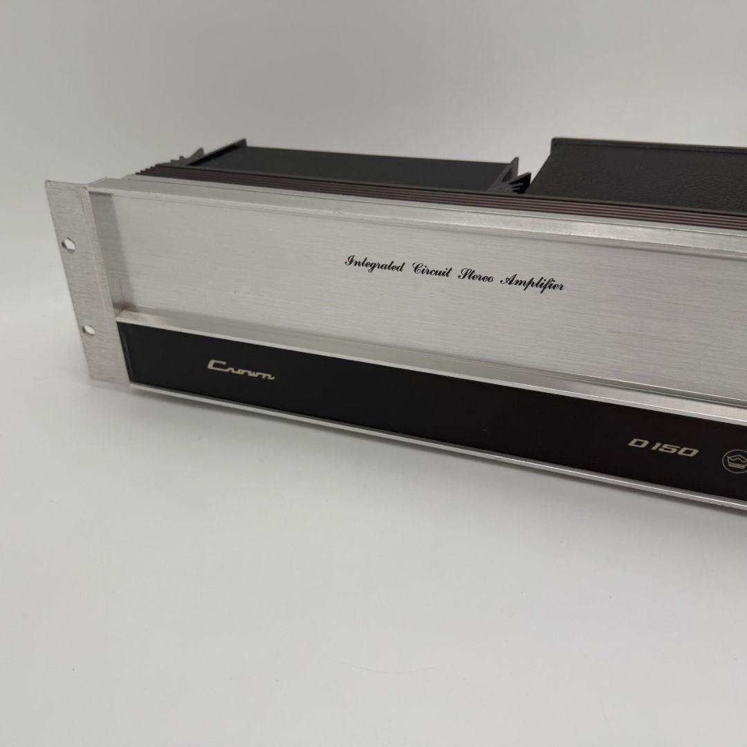 アンプ CROWN D-150Vintage Stereo PowerAmplifier