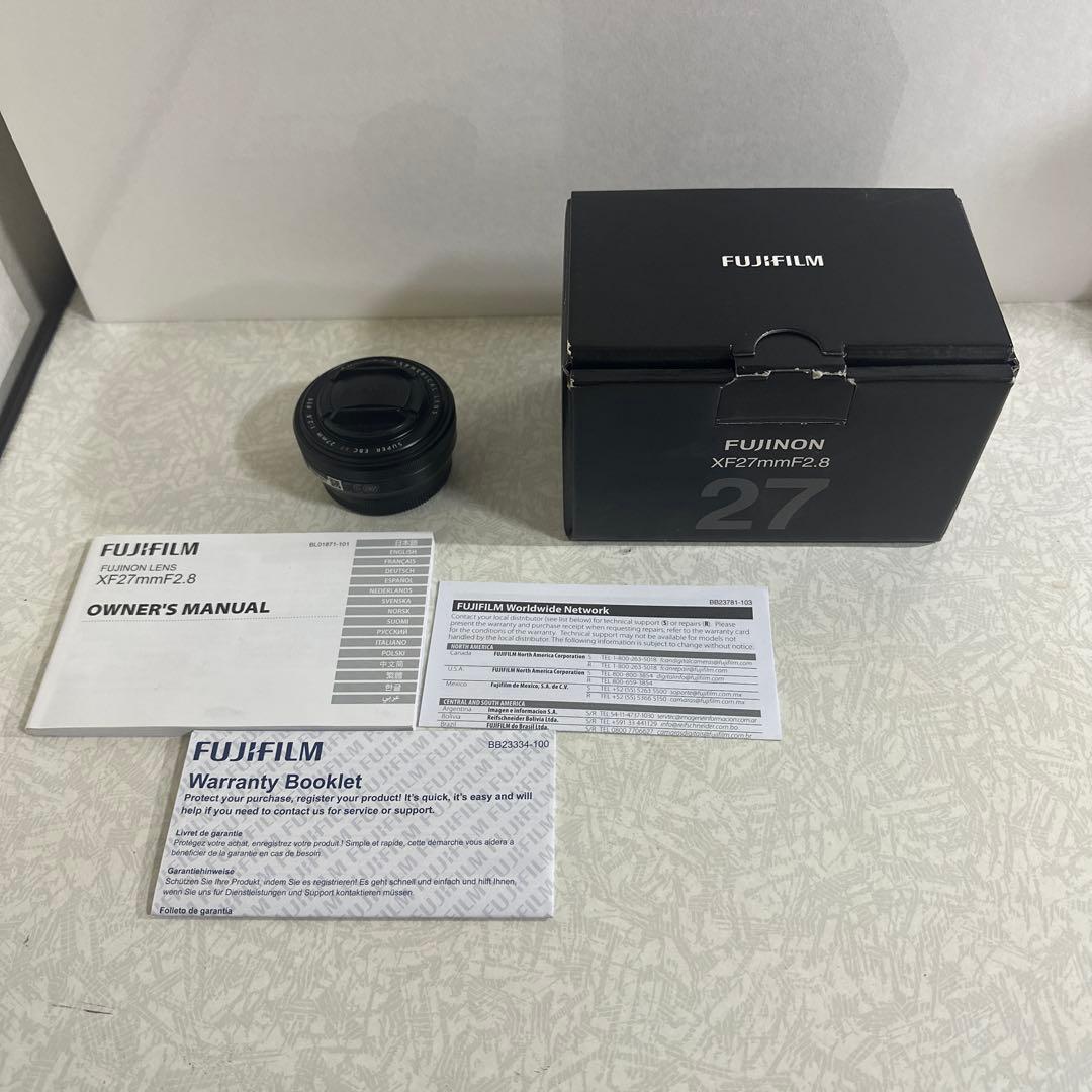 FUJINON XF27mmF2.8（FUJIFILM）